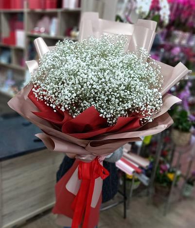 Букет цветов из: Гипсофила в Сольцах