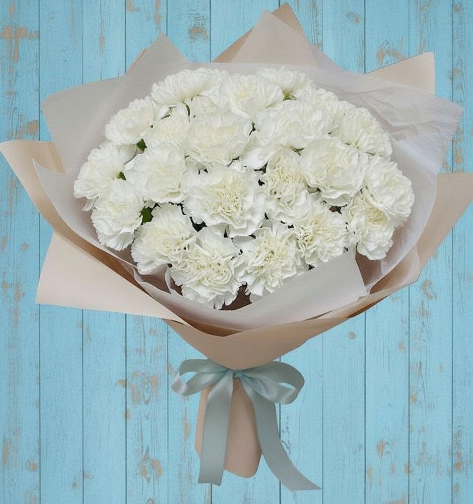 Букет цветов из: Гвоздики в Сольцах