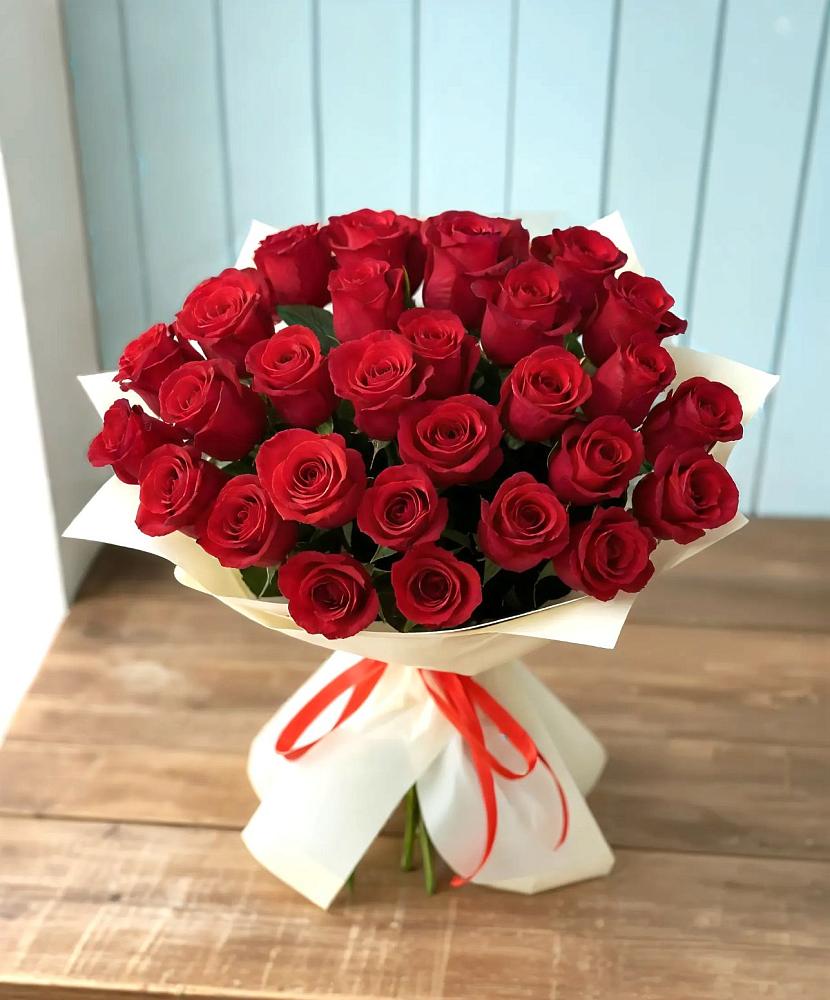 Букет 29 Красных роз в Сольцах