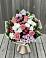 Букет цветов из: Альстромерии, Гвоздики, Розы и Хризантемы в Сольцах