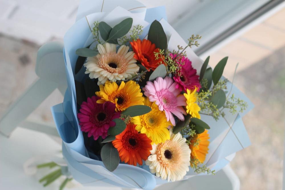 Букет цветов из: Герберы в Сольцах