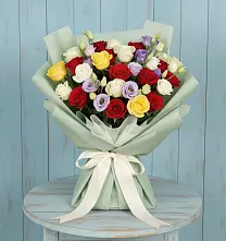 Букет цветов из:  Розы в Сольцах
