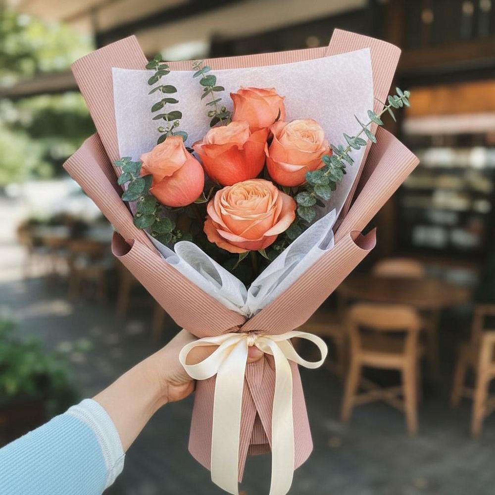 Букет цветов из: Розы в Сольцах