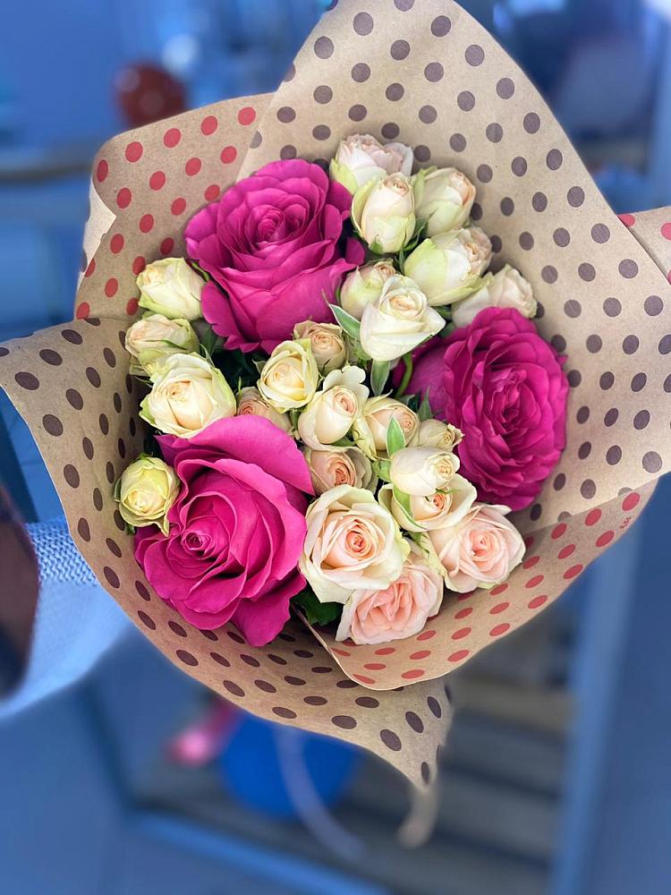 Букет цветов из: Розы в Сольцах