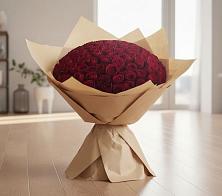 Букет 101 Красная роза в Сольцах