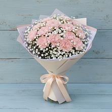 Букет цветов из:  Гвоздики в Сольцах