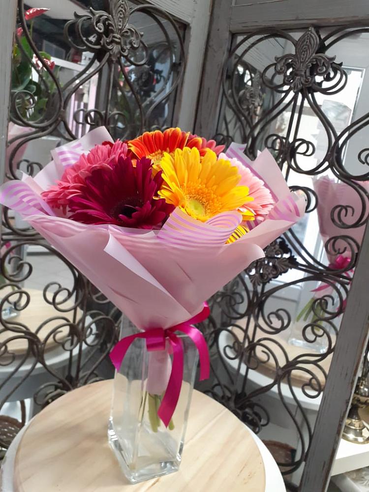 Букет цветов из: Герберы в Сольцах