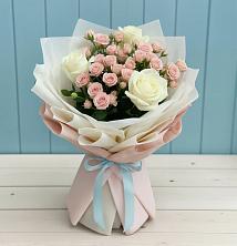 Букет цветов из:  Розы в Сольцах