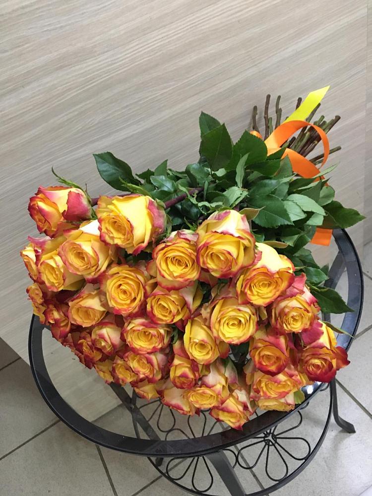 Букет Желтые розы в Сольцах