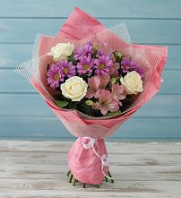 Букет цветов из:  Герберы в Сольцах