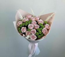 Букет цветов из:  Розы и Хризантемы в Сольцах