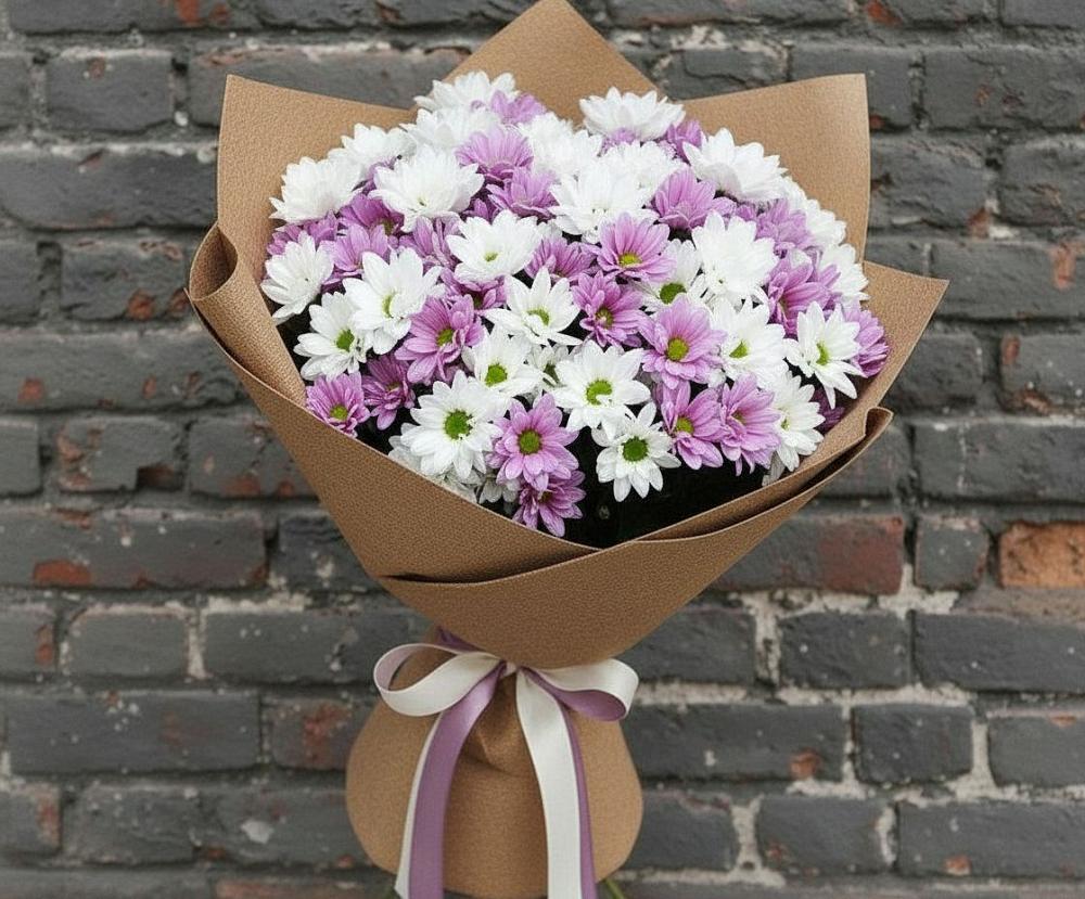 Букет цветов из: Хризантемы в Сольцах