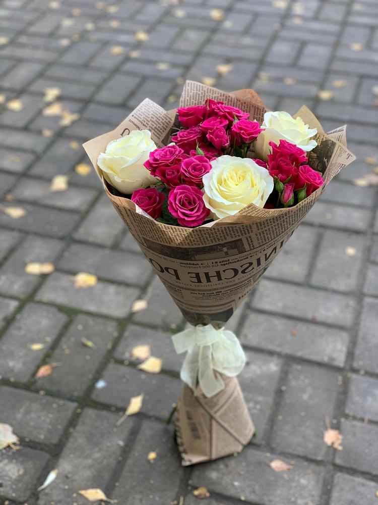 Букет цветов из: Розы в Сольцах