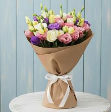 Букет цветов из:  Лизиантусы в Сольцах